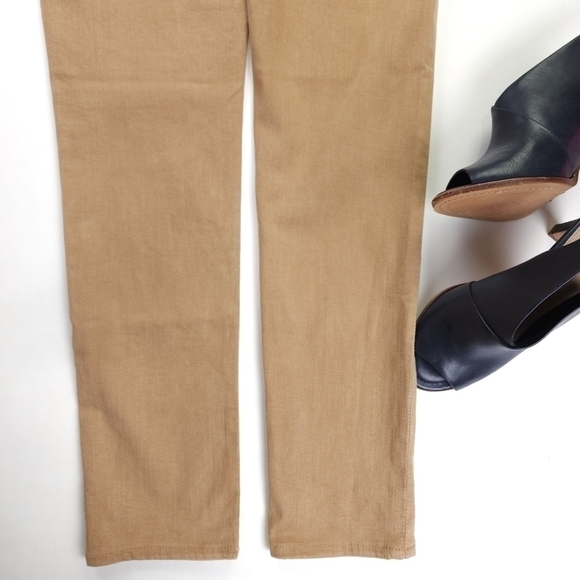 New AG Adriano GoldSchmied Tan The Legging Ankle Sz 27R - Picture 9 of 15